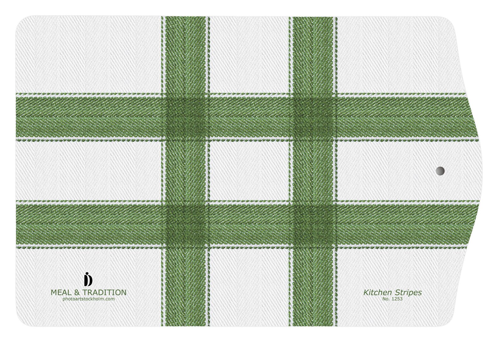FROQE - BOARD_PLATE_WV - SKU_BRD1253KS3020GR - Kitchen_Stripes-Green - 30x20x0.6cm_11.81.x7.87x2.36in - two-sided_design - MEAL & TRADITION by Forbicon - Sweden